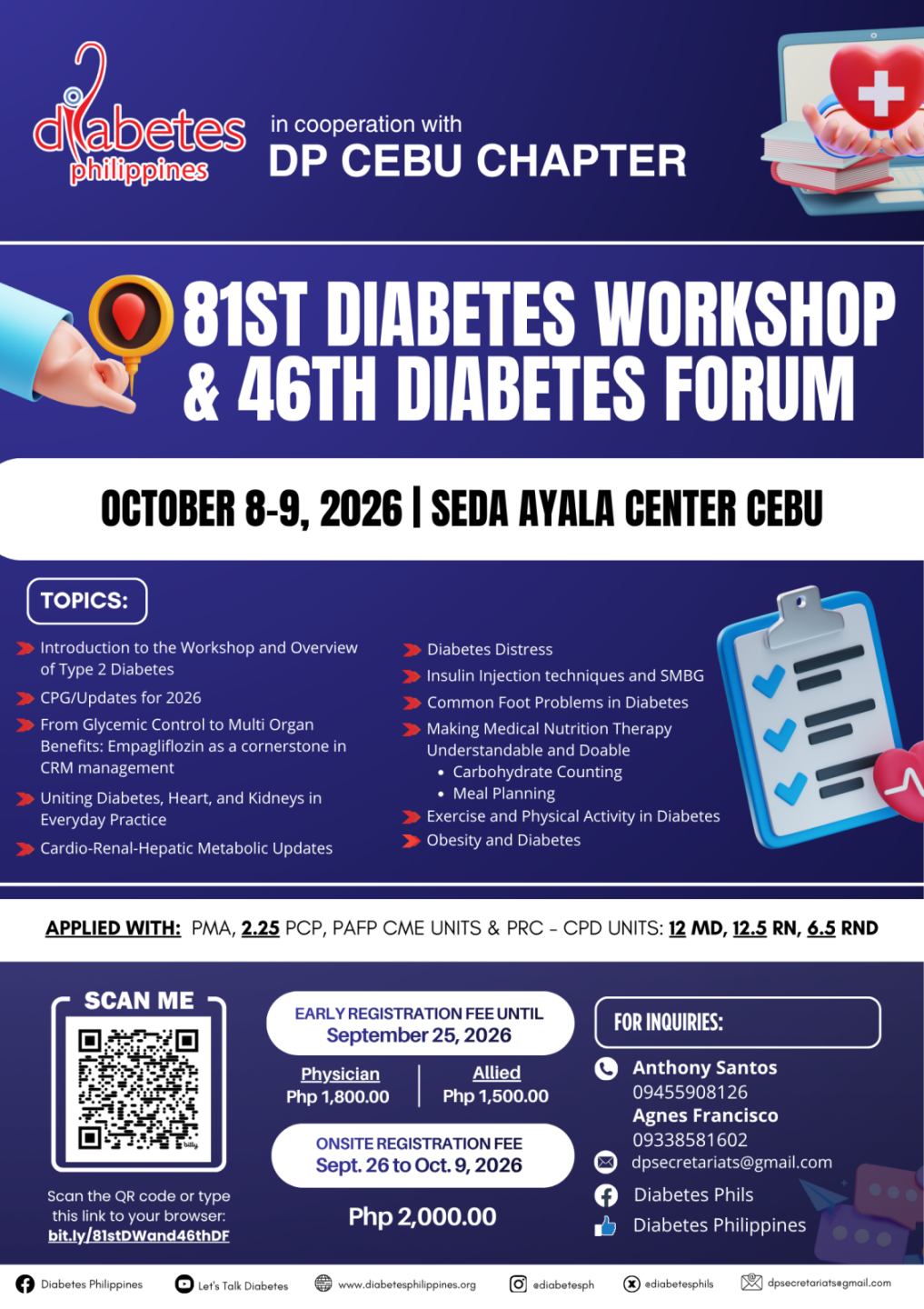 81st Diabetes Workshop and 46th Diabetes Forum